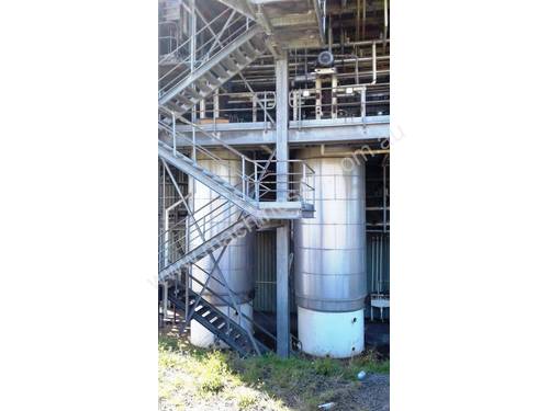 Stainless Steel Jacketed Mixing Tank, Capacity: 30,000Lt