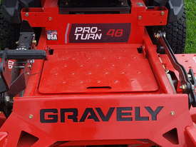 Gravely Pro-Turn 48 Zero Turn Mower with MULCH Kit - Nearly NEW - picture1' - Click to enlarge