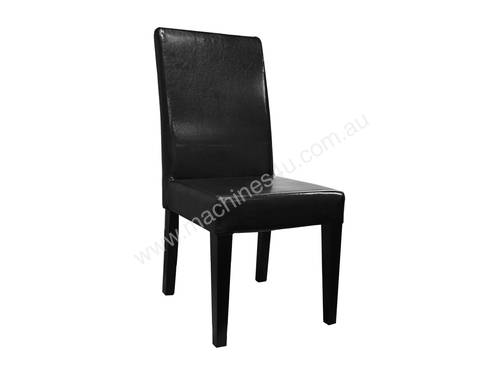 SL-2019 Dining Chair - High Armless - Black