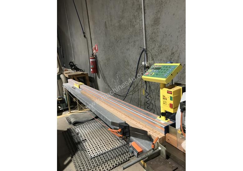 caption Tigerstop set up for multiple drilling