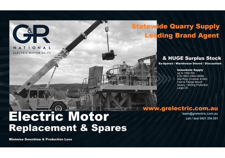 New CMGPPA 90 kw 120 hp 4 pole 1485 rpm 1000 volt Foot Mount 280 frame