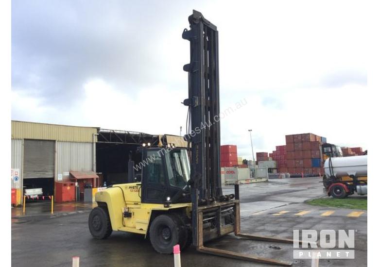 caption 2012 Hyster H12XM-12EC Pneumatic Tyre Forklift