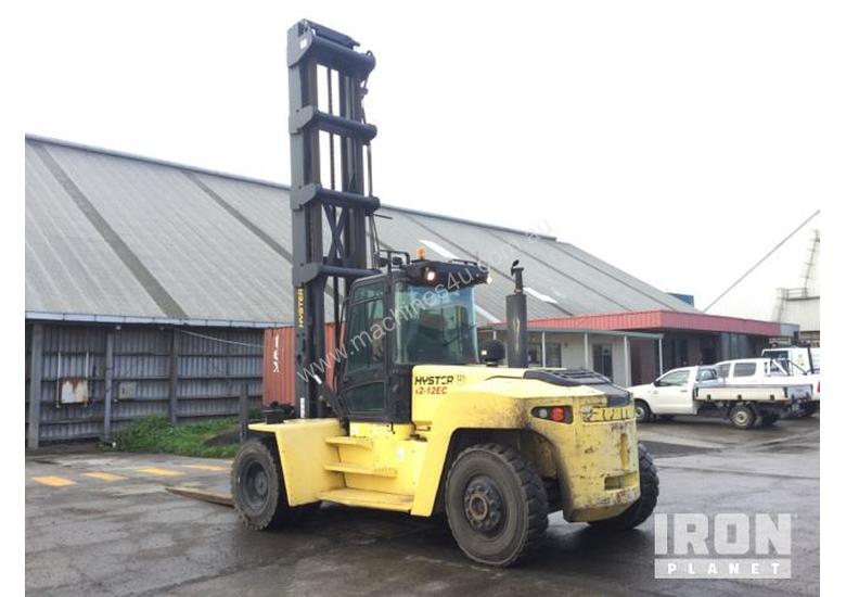 caption 2012 Hyster H12XM-12EC Pneumatic Tyre Forklift