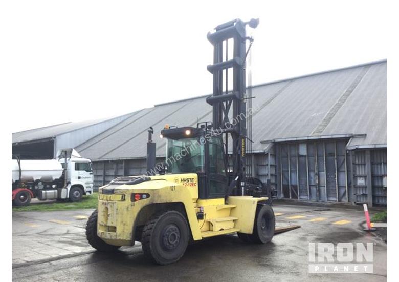 caption 2012 Hyster H12XM-12EC Pneumatic Tyre Forklift