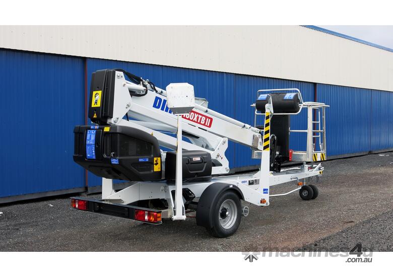 caption ACCESSWORX - DINOLIFT DINO 160XTII TRAILER BOOM LIFT