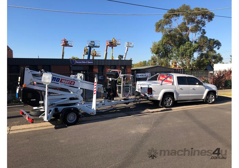 caption ACCESSWORX - DINOLIFT DINO 160XTII TRAILER BOOM LIFT