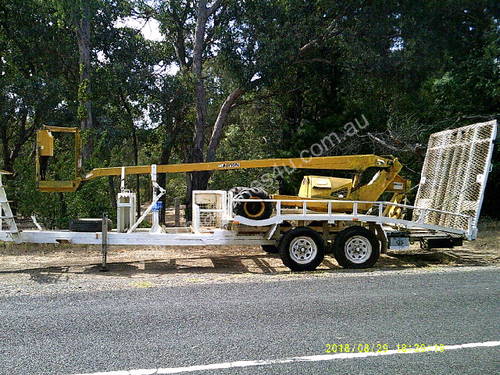 orchard picker trailer , tandem 3,500 kgs atm , 