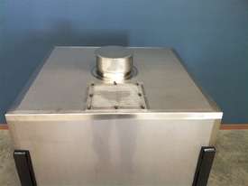 750ltr Stainless Steel Hopper With Bottom Sliding Tray - picture1' - Click to enlarge