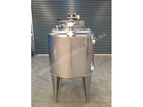 600ltr NEW Insulated Stainless Steel Mixing Tank
