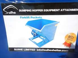 Self Dumping Hopper Bin c/w Fork Tyne Pockets - picture0' - Click to enlarge