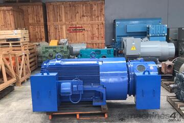 450 kw 600 hp 6 pole 990 rpm 3300 volt Foot Mount 450 frame Slip Ring TECO AEJT-VB001 Electric Motor