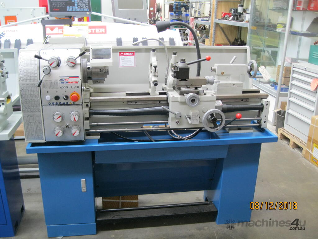 New hafco metalmaster AL336D Gap Lathes in CLONTARF, QLD