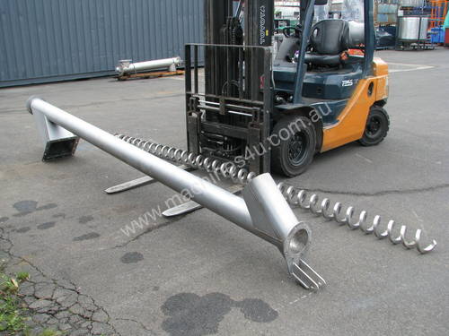 Stainless Auger Feeder Screw Conveyor - 4.2m long