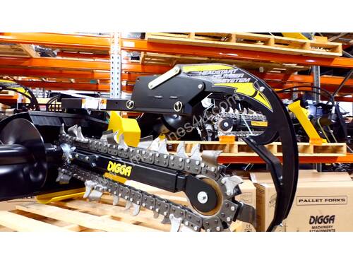 Digga Bigfoot Trencher 900mm with 150mm Combo Chain