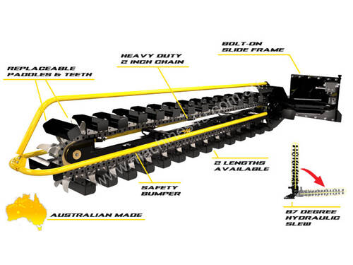 Debris cleaner - skid steer loaders