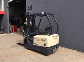 Crown SC4000 3-Wheel Container Mast Electric Counterbalance Forklift - Refurbished  - picture1' - Click to enlarge