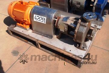 Centrifugal Pump (Stainless Steel), IN: 40mm Dia, OUT: 25mm Dia