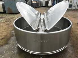 1,150ltr Dimple Jacketed Stainless Steel Tank - picture0' - Click to enlarge