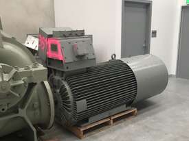 520 kw 700 hp 4 pole 1490 rpm 415 volt Foot Mount 355 frame AC Electric Motor Alstom set up for VSD - picture0' - Click to enlarge
