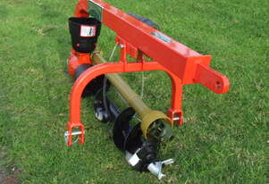 Used HOMELITE HPHD43 PETROL POST HOLE DIGGER 2 X AUGERS 3PL Tractor ...