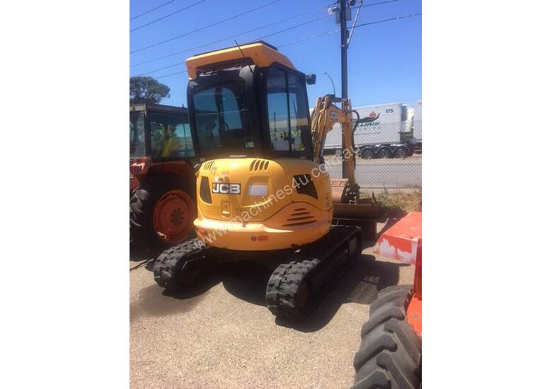 caption Used JCB Excavator Model 8035