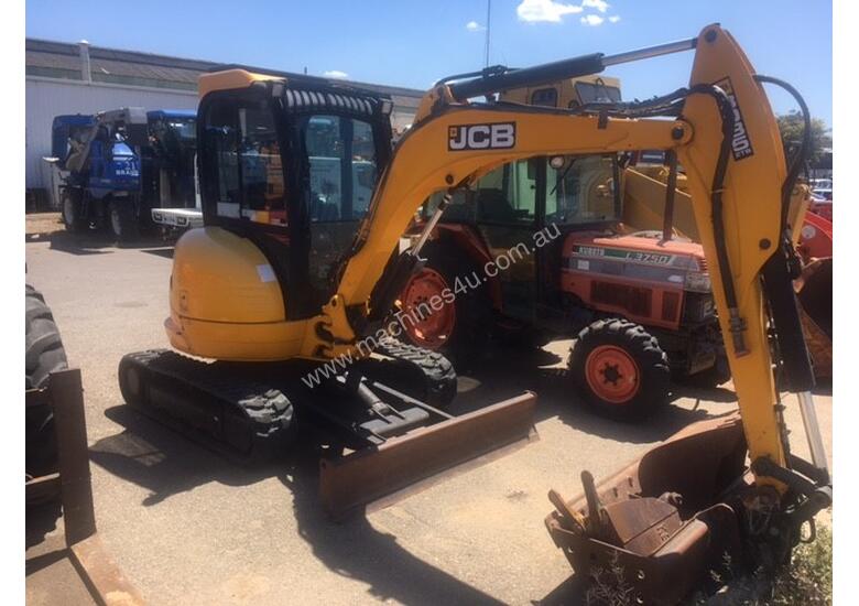 caption Used JCB Excavator Model 8035