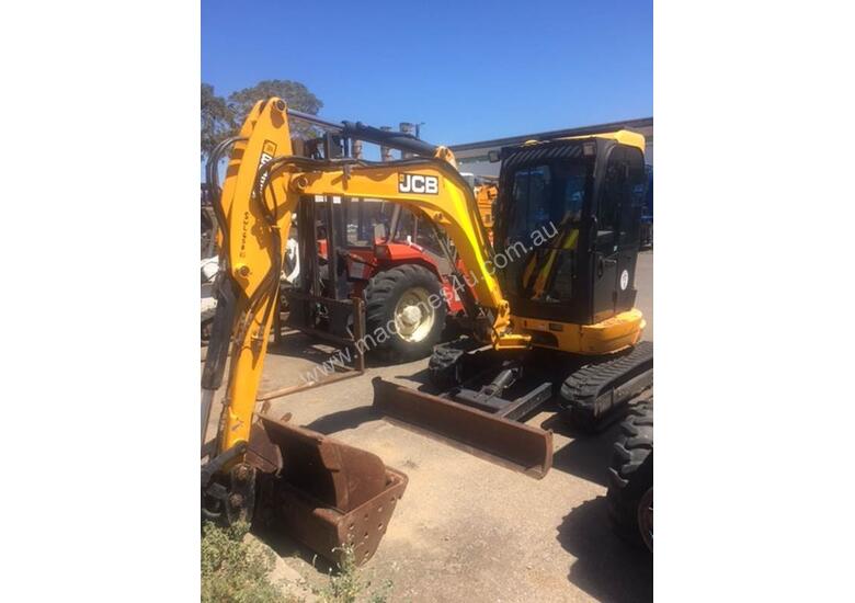 caption Used JCB Excavator Model 8035
