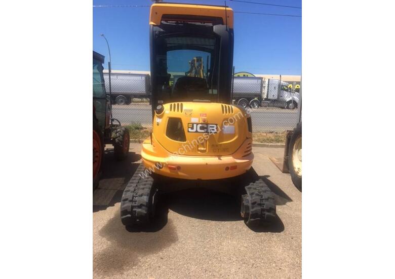 caption Used JCB Excavator Model 8035
