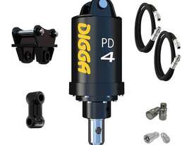 Digga PD4-2 Auger Drive for Mini Excavators up to 5T - picture0' - Click to enlarge
