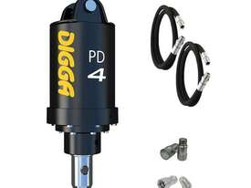 Digga PD4-2 Auger Drive for Mini Excavators up to 5T - picture2' - Click to enlarge