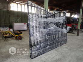 SUIHE 20FT BI-PARTING WROUGHT IRON GATES (UNUSED) - picture1' - Click to enlarge