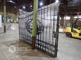 SUIHE 20FT BI-PARTING WROUGHT IRON GATES (UNUSED) - picture2' - Click to enlarge