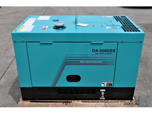 6.6 KVA Kubota /Denyo Quality Diesel Generator , 5KW of pure power, Fuel efficient and very reliable