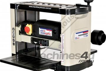 T-13B Bench Mount Thicknesser - HSS Blades 330 x 152mm (W x H) Material Capacity  Includes 2 x High 