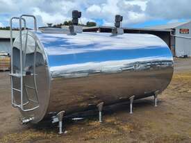 STAINLESS STEEL TANK, MILK VAT 8600lt - picture1' - Click to enlarge