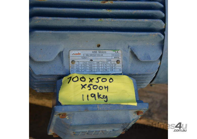 caption LIGHTNIN tank agitator mixer gearbox model LQ220 & ABB Motor 2.2kW