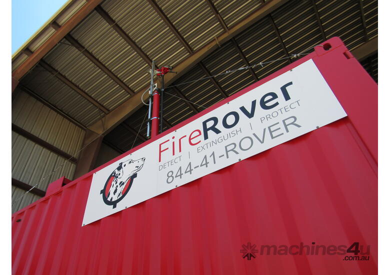 caption *Fire Rover* Fire Prevention System