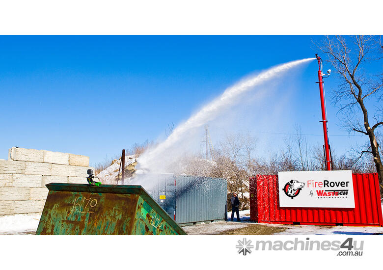 caption *Fire Rover* Fire Prevention System