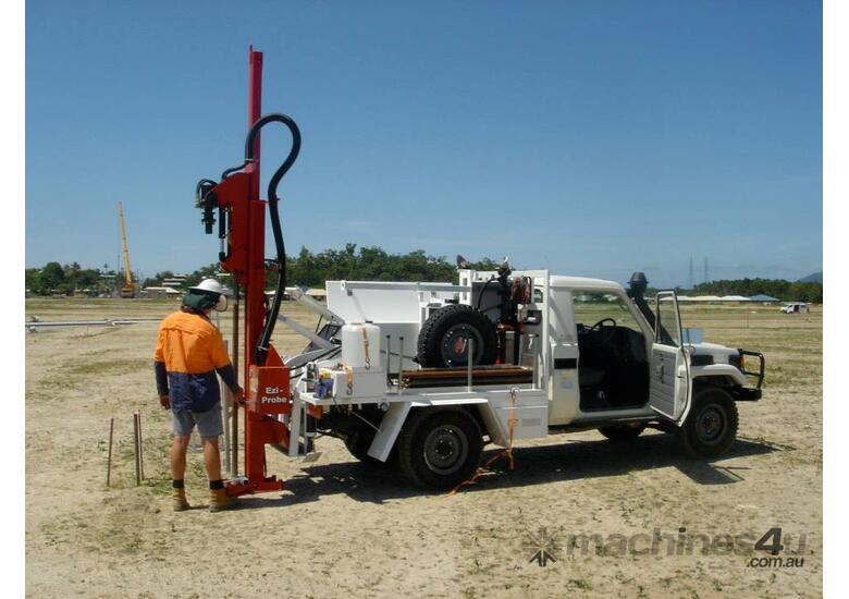 caption Eziprobe Drill for Environmental Soil Sampling, Versatile & Economical!