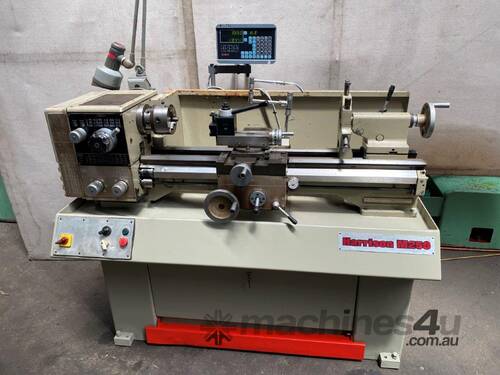 Harrison M250 Lathe with DRO ex govt