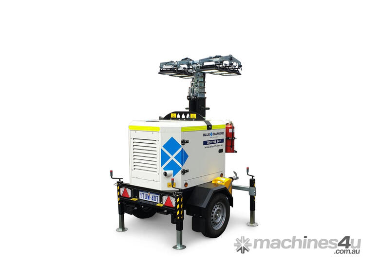 EnviroLED Light Tower - City Silent Eco LED Mobile