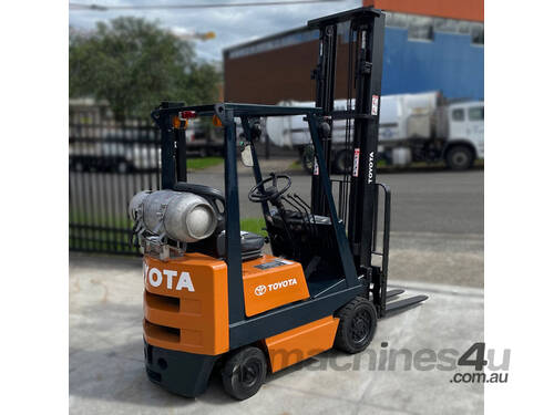 Toyota 1.5T Gas Forklift - 4500mm lift height FOR SALE