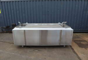Large Stainless Steel Insulated Tank with Coil - 2000L