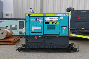 AIRMAN MINE SPEC SDG25LX-5B1N 20KVA PRIME POWER GENERATORS WITH EXTENDED TANK