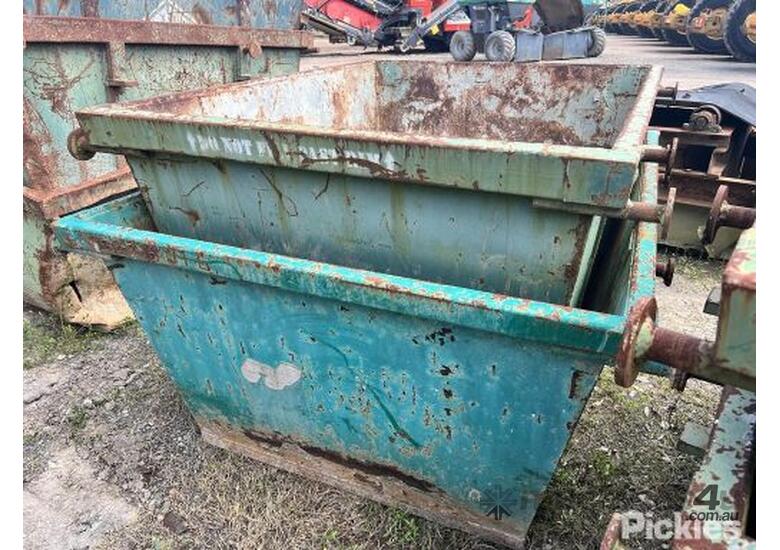 Used 2m3 Skip Bins Qty of 2 Skip Bins in , - Listed on Machines4u