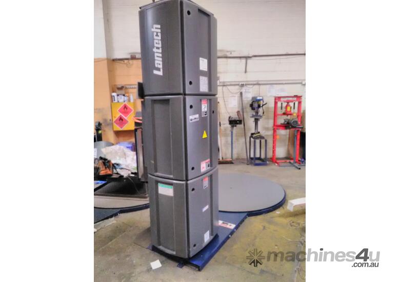 Used 2010 Lantech Q300 Lantech Q300 Stretchwrapper Semi Automatic