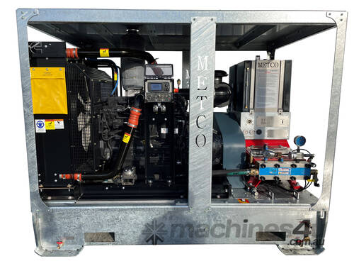 caption Metco Industrial 325 HP Ultra High-Pressure Pump