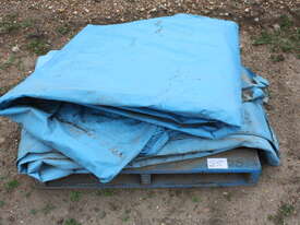 Two x Blue Tarps on Pallet - picture0' - Click to enlarge