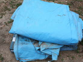 Two x Blue Tarps on Pallet - picture0' - Click to enlarge