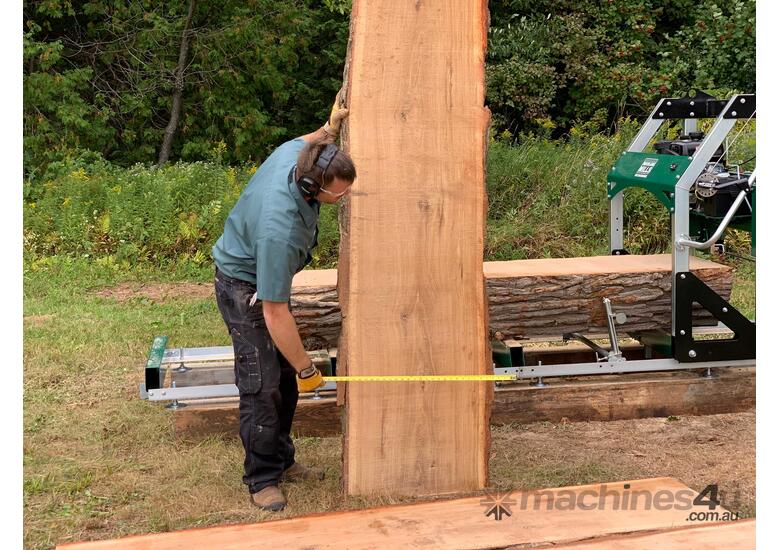 caption Discover the Woodland Mills HM130MAX Portable Sawmill!
